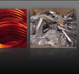 Industrial metal scrap and offcuts